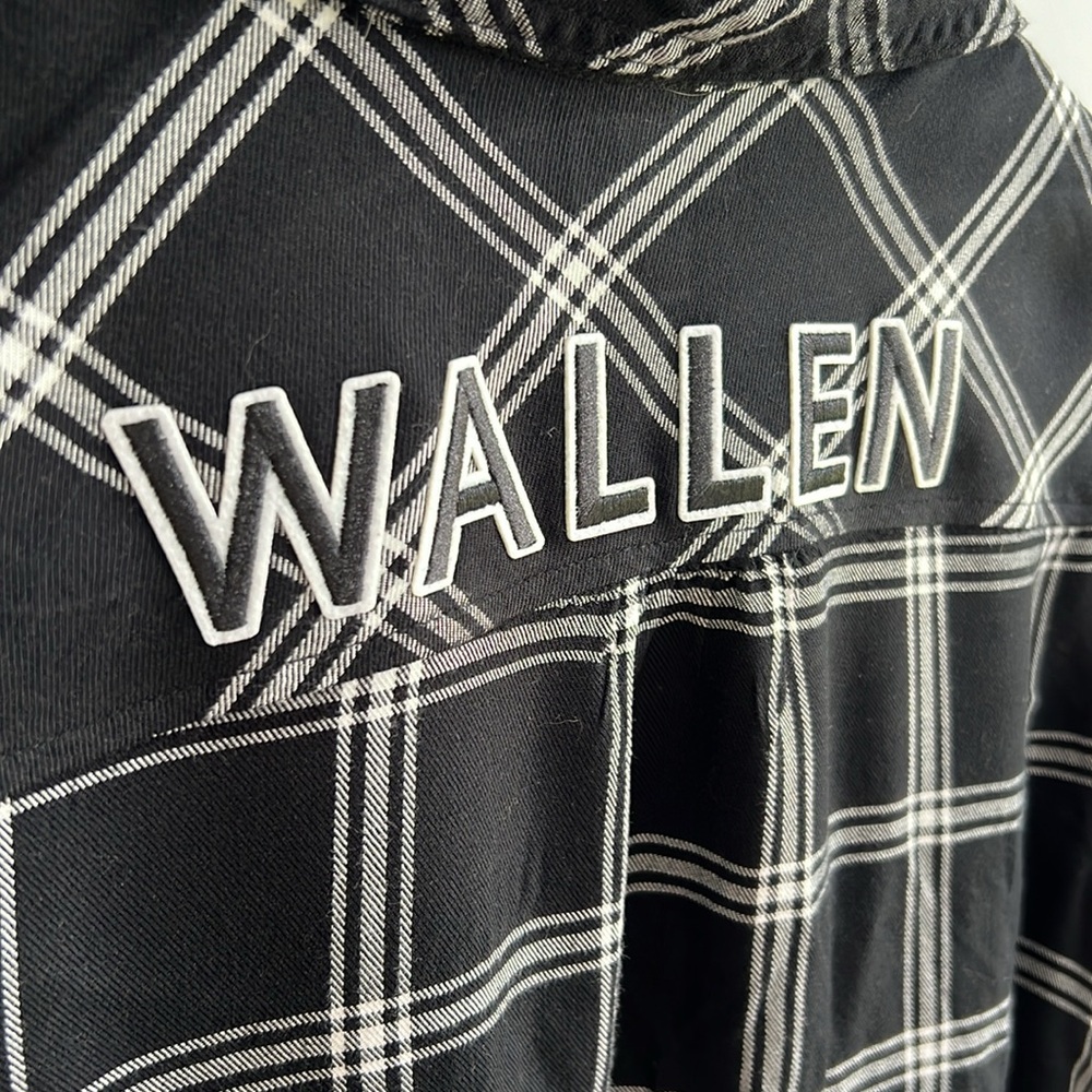MORGAN WALLEN Concert Plaid Flannel